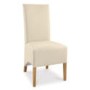 GRADE A2 - Bentley Designs Cream Wing Back Dining Chairs Pair