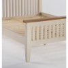 Dove 3ft Standard Single Bed Frame In Ivory and Ash