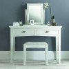 GRADE A3 - Bentley Designs Hampstead White Dressing Table