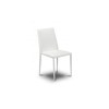 GRADE A1 - Julian Bowen Jazz Stacking Chair in White 