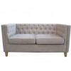 LPD York Sofa in Mink Chenille Fabric