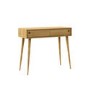 Solid Oak Console Table with Drawers - Briana