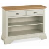 Bentley Designs Hampstead Console Table in Soft Grey and Oak