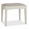 Bentley Designs Hampstead Dressing Table Stool in Soft Grey