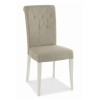Bentley Designs Pair of Hampstead Grey Upholstered Chairs
