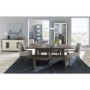 City Weathered Oak and Grey Dining Bench