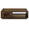 GRADE A2 - Bentley Designs City Walnut Coffee Table with Drawer