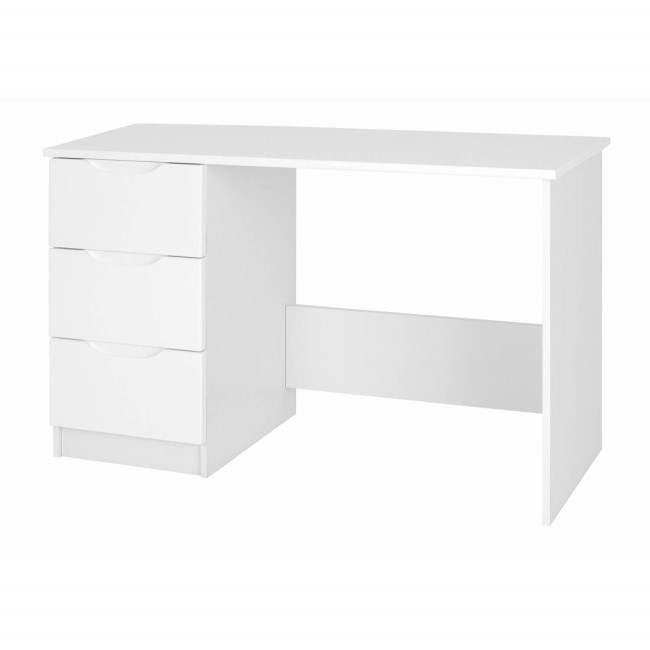 GRADE A2 - One Call Furniture Alpine Dressing Table in White High Gloss