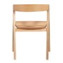 GRADE A1 - Solid Oak Curved Dining Chair - Anders