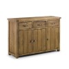 Solid Wood Sideboard with Storage Drawers - Julian Bowen Aspen Range