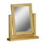 Atlantic Solid Light Oak Dressing Table Mirror