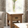 Furniture Link Oak Lamp Table