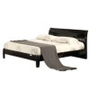 Birlea Furniture Aztec Double Bed in Black High Gloss