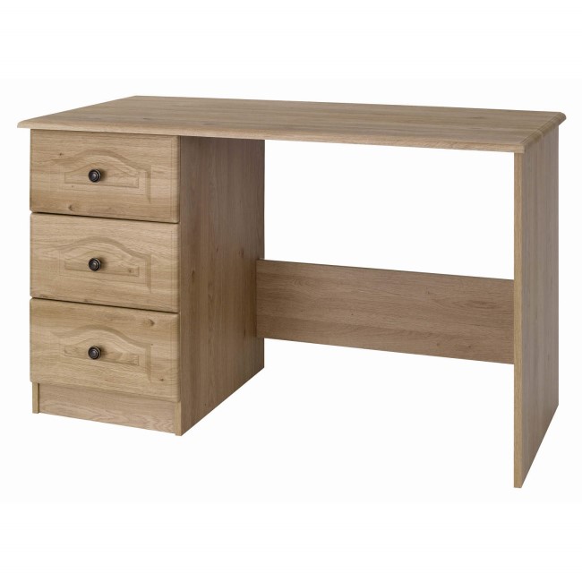 One Call Furniture Bordeaux Dressing Table in Textured Odessa Oak