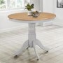 GRADE A2 - Rhode Island Round Dining Table in Grey