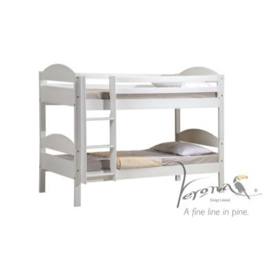 Verona Design Ltd Maximus Bunk Bed in White