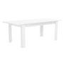 White Gloss Extending Dining Table Set with 2 Grey Velvet Chairs & 1 Bench - Seats 4 - Vivienne