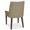 Bentley Designs City Walnut Pair of Ella Dining Chairs in Olive