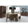 Bentley Designs City Walnut Pair of Ella Dining Chairs in Olive