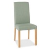 Bentley Designs Pair of Parker Dining Chairs in Aqua and Oak