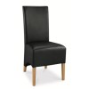 Bentley Designs Wing Back Pair of Dining Chairs in Black