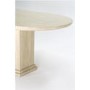 Wilkinson Furniture Caprice Oval Dining Table in Marble