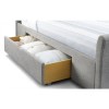 Julian Bowen Capri Grey King Size Bed with Storage Drawers