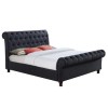 Birlea Castello King Size Bed in Charcoal Fabric