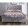 Birlea Castello Upholstered Steel Double Bed 