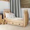 Baumhaus Amelie Oak Cot-Bed with Three Drawers