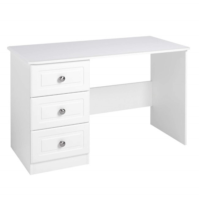 One Call Furniture Century Dressing Table in Pearl White