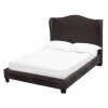 LPD Chateaux Double Wing Back Bed Frame in Charcoal Velvet