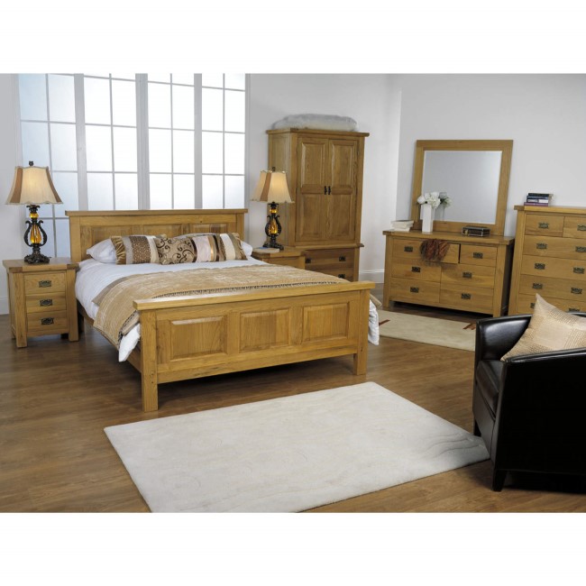 Wilkinson Furniture Corland Solid Oak Superking Bed Frame
