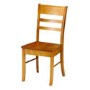 Julian Bowen Consort Pair of Honey Pine Dining Chairs