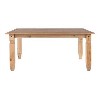 GRADE A1 - Corona Solid Pine Large Dining Table - 6ft