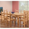 GRADE A1 - Corona Solid Pine Large Dining Table - 6ft