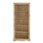 Corona Solid Pine Bookcase - 6ft Tall Bookshelf with 5 Shelves