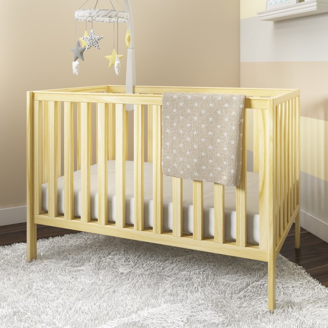 Orla & Isaac Cot in Natural Pine