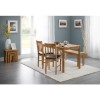 Julian Bowen Coxmoor Rectangular Dining Set with Bench and 2 Chairs