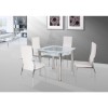 Birlea Furniture Croydon Dining Set in White