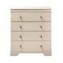 Caxtons Chantilly 4 Drawer Wide Chest In Cream