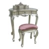 Wilkinson Furniture Dauphine Dressing Table And Stool in Silver