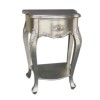Wilkinson Furniture Dauphine Night Table With Shelf in Silver