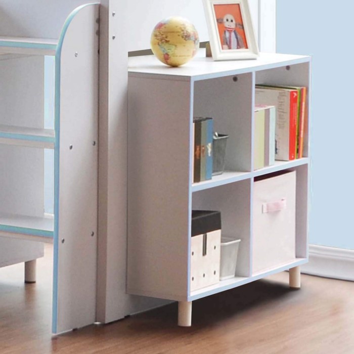 Dynamo Blue Cabin Bed Ladder Can Be Fitted Either Side! Furniture123