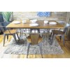 Signature North Solid Wood Industrial Rectangular Dining Table