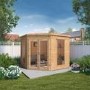 Mercia -  8 x 8ft Premium Wooden Garden Corner Summerhouse