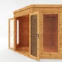 Mercia -  8 x 8ft Premium Wooden Garden Corner Summerhouse