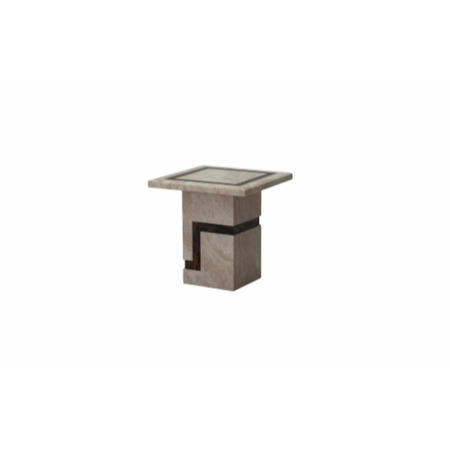 Wilkinson Furniture Filippo End Table in Marble