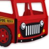 GRADE A1 - Julian Bowen Fire Engine Novelty Bed Frame EXCLUSIVE