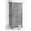 Robin Solid Oak Tall 6 Drawer Chest